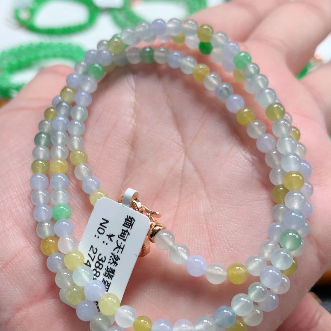 翡翠未镶嵌手链翡翠