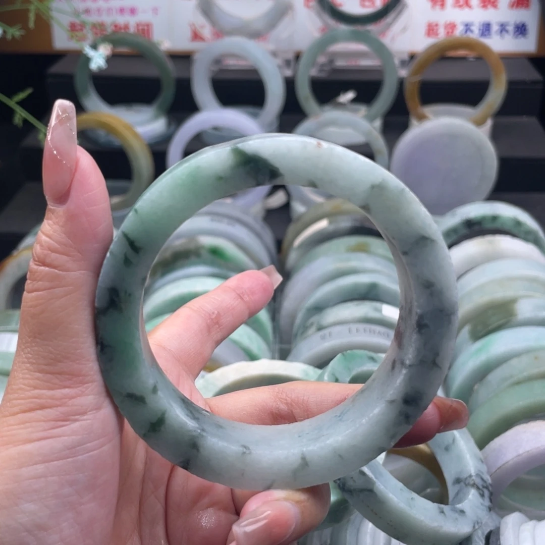 【闪购商品】未镶嵌圆定制翡翠辰***呗
