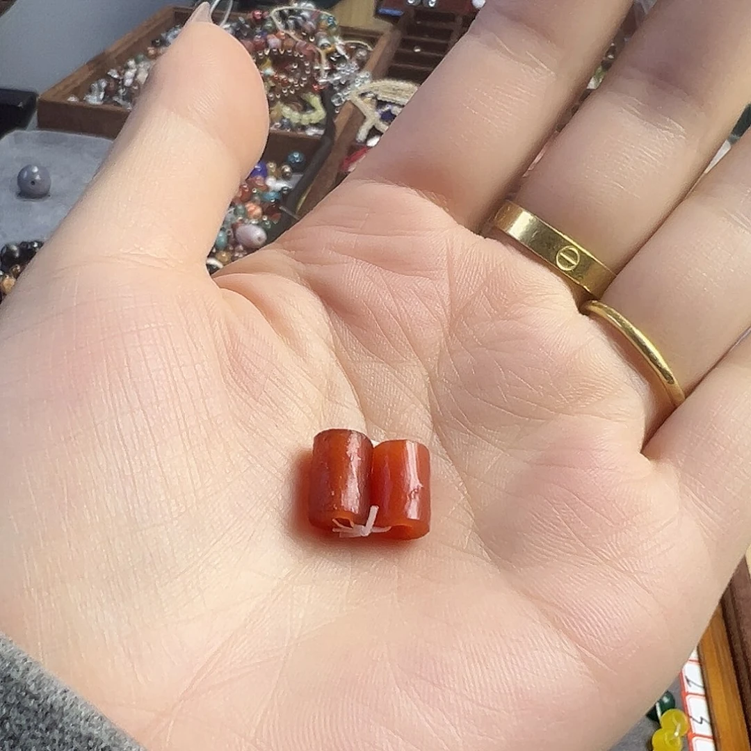 玛瑙/玉髓合金配饰配饰7mm