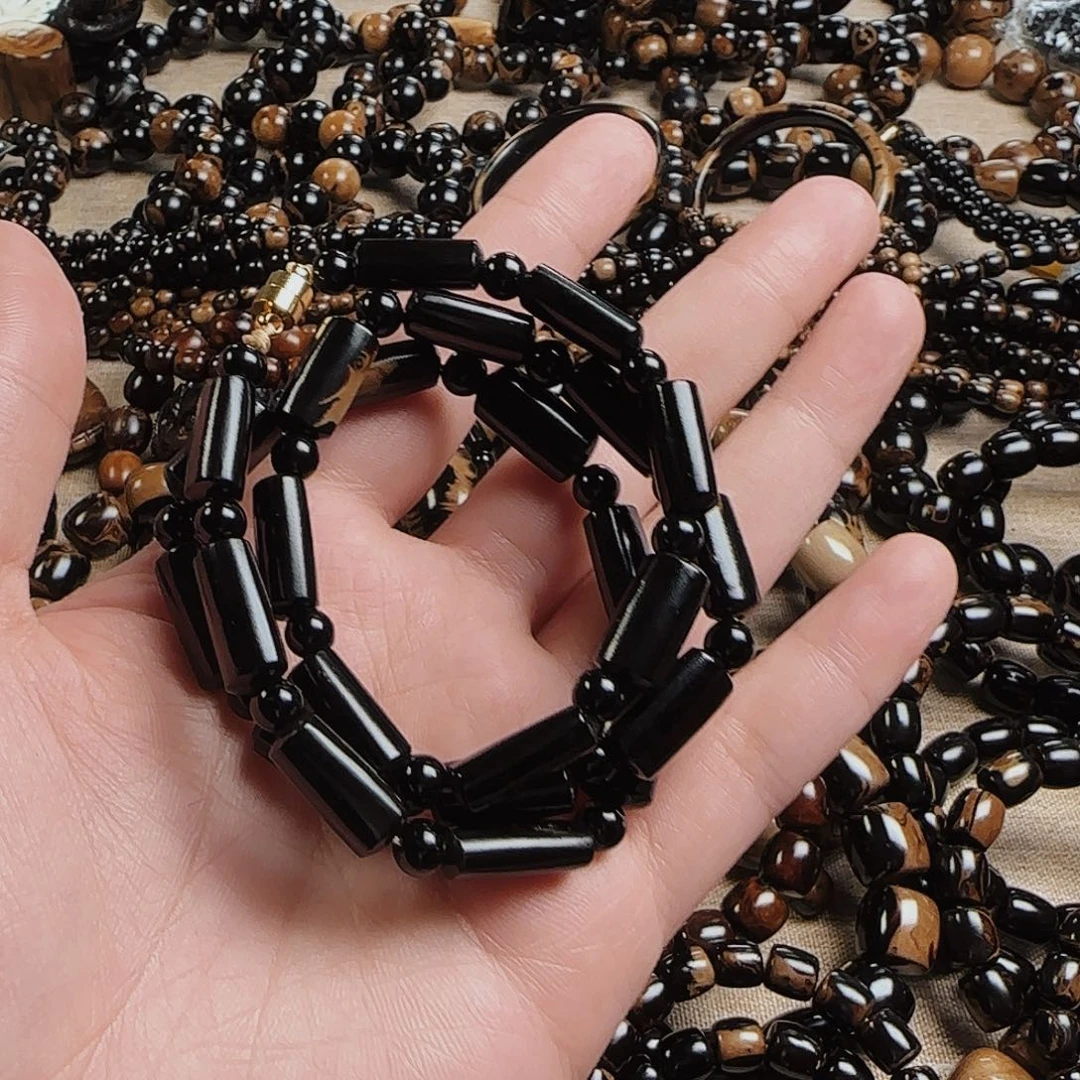 泥塑血柳项链毕业无暇