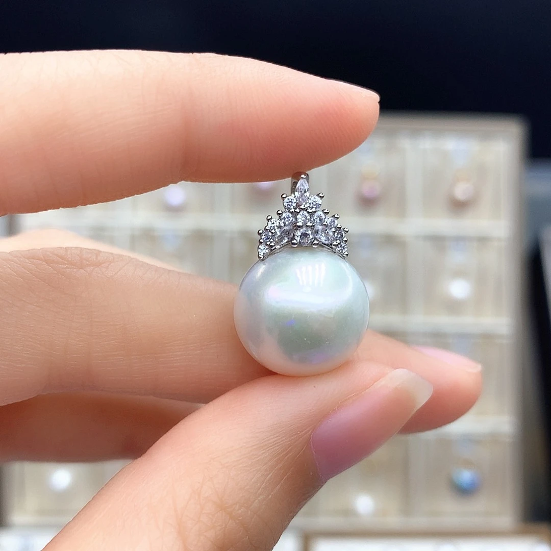 淡水珍珠合金颈饰