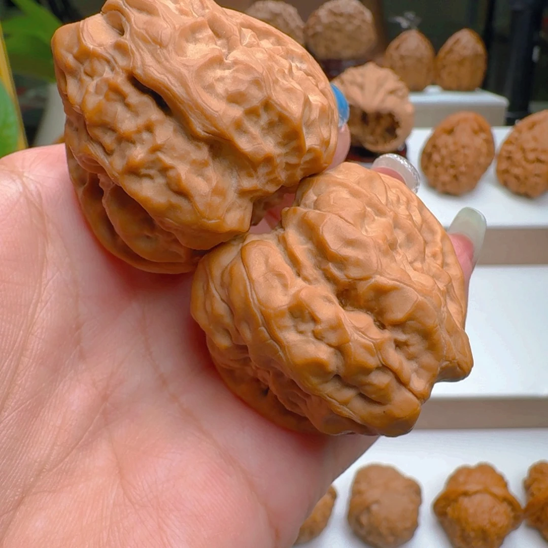 核桃把件42肚子蛤蟆头