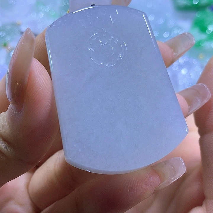 翡翠未镶嵌颈饰天然翡翠A货吊坠