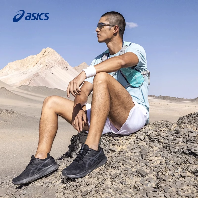 跑者美学ASICS亚瑟士PATRIOT 13男女耐磨透气缓震回弹跑鞋