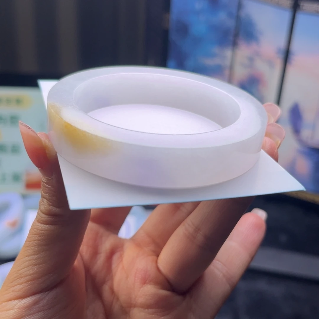 定制翡翠未镶嵌手镯手镯