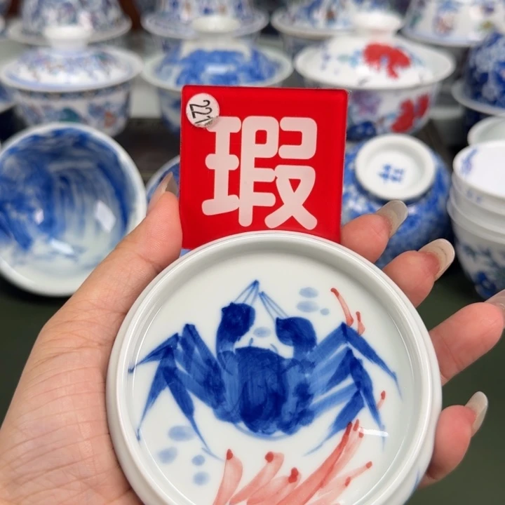 景德镇纯手工手绘茶器蒙蒙