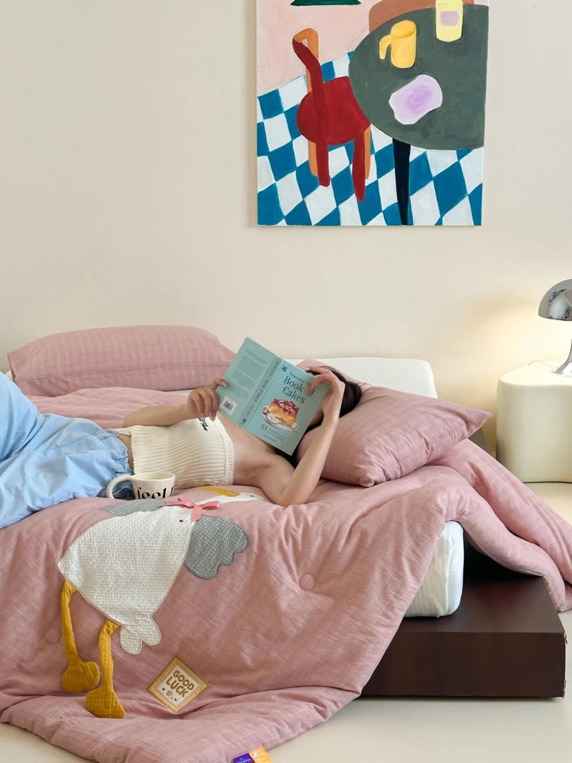 【有有鸭】200*230cm双人山宁泰抗菌纤维被四季被约2.6kg