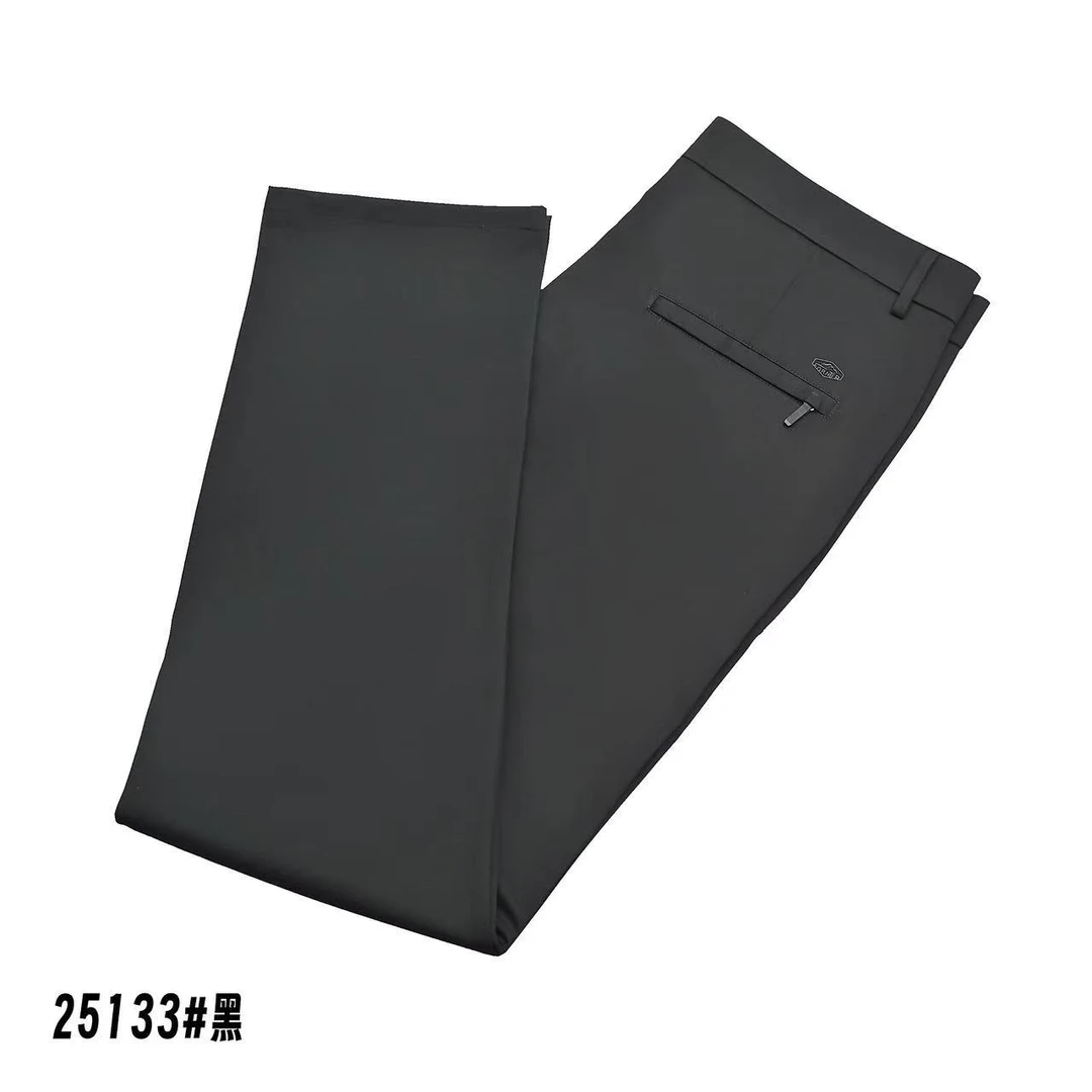 大码男装男士轻奢休闲西裤加肥加大高弹力商务休闲裤春季新款长裤