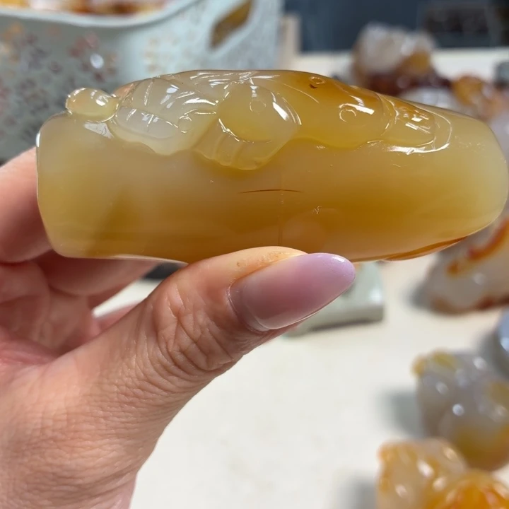 玛瑙/玉髓未镶嵌吊坠(不含链)