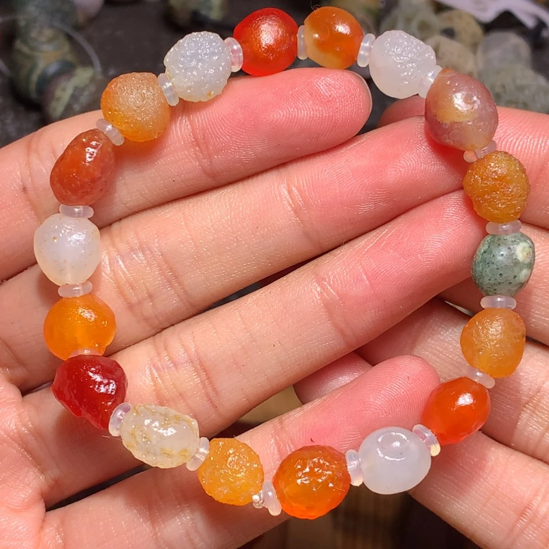 未镶嵌玛瑙/玉髓珠宝半成品