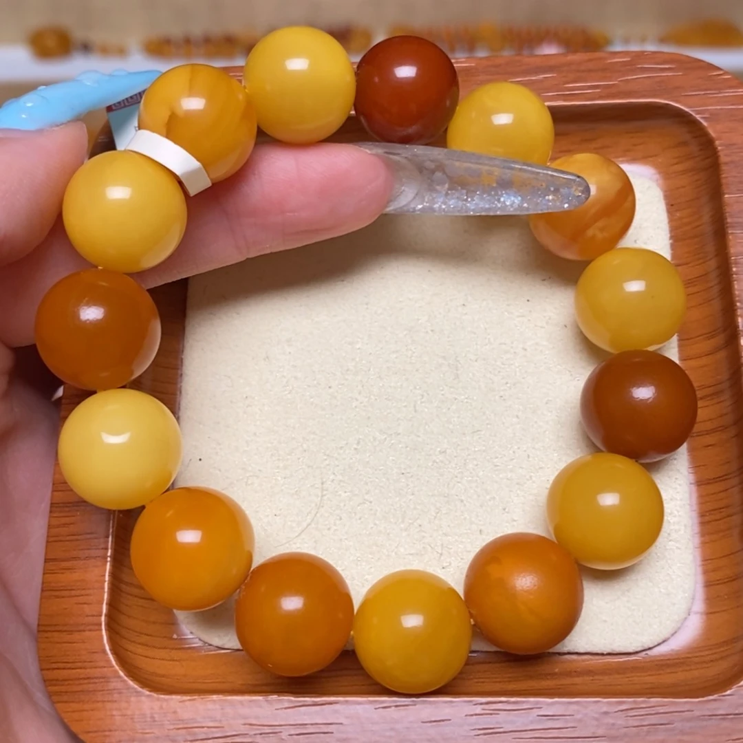 【闪购商品】未镶嵌蜜蜡手链手串