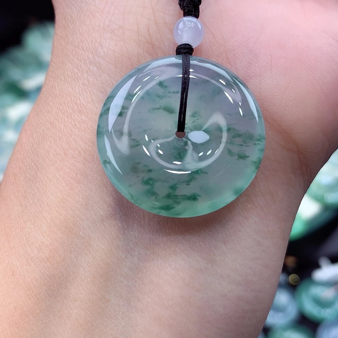 颈饰未镶嵌翡翠编号63尺寸26-6.2