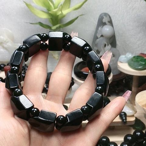 未镶嵌手串和田玉