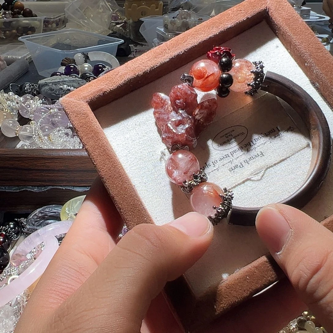 未镶嵌水晶手链水晶手链