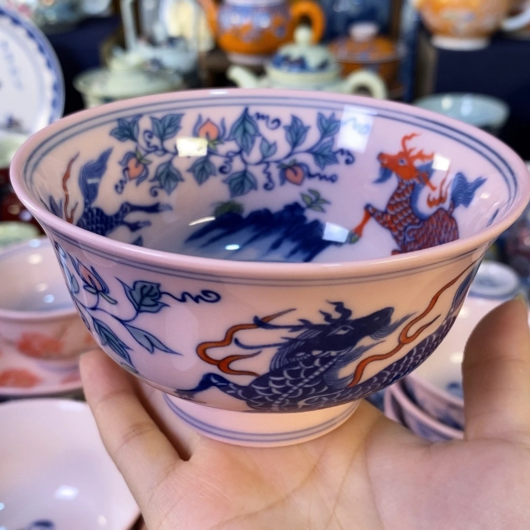 瓷片景德镇陶瓷米饭碗
