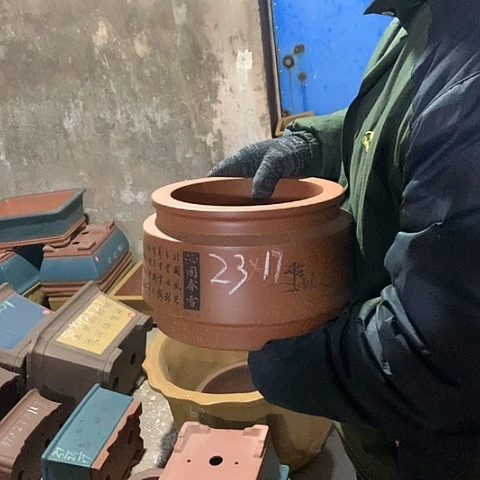 花盆紫砂手工制作