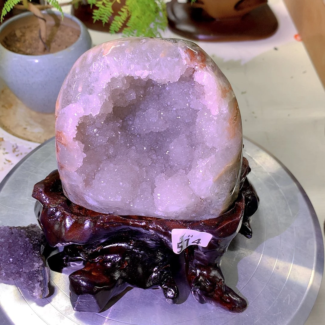 紫晶未镶嵌大型摆件（非配饰）