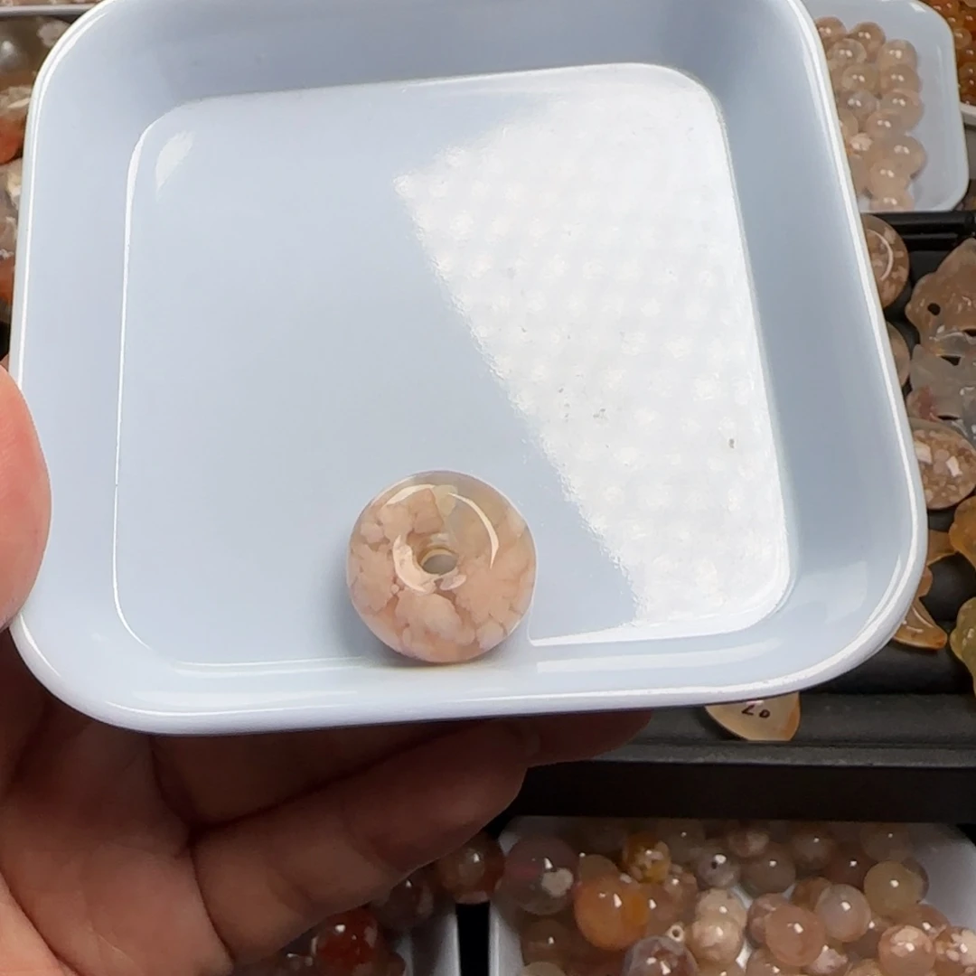 合金玛瑙/玉髓珠宝半成品玫**主