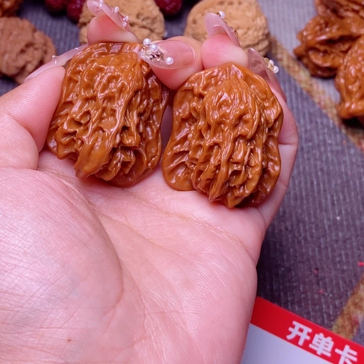 文玩核桃把件葫芦狮子头