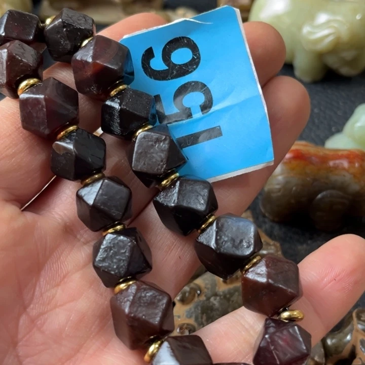 玛瑙/玉髓颈饰合金