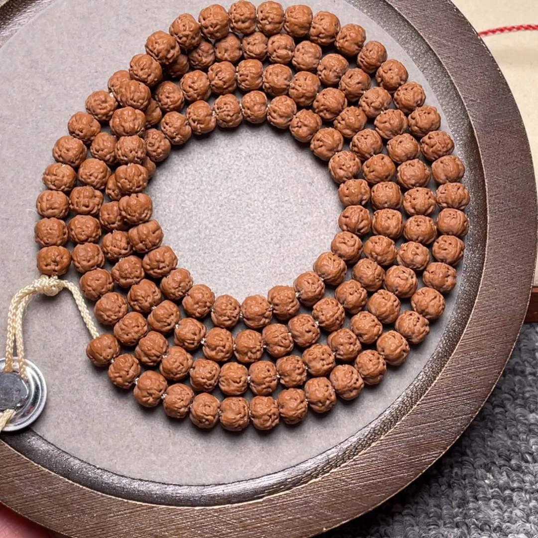 手串金刚菩提许****馆梅朵头货佛手108尺寸7➕