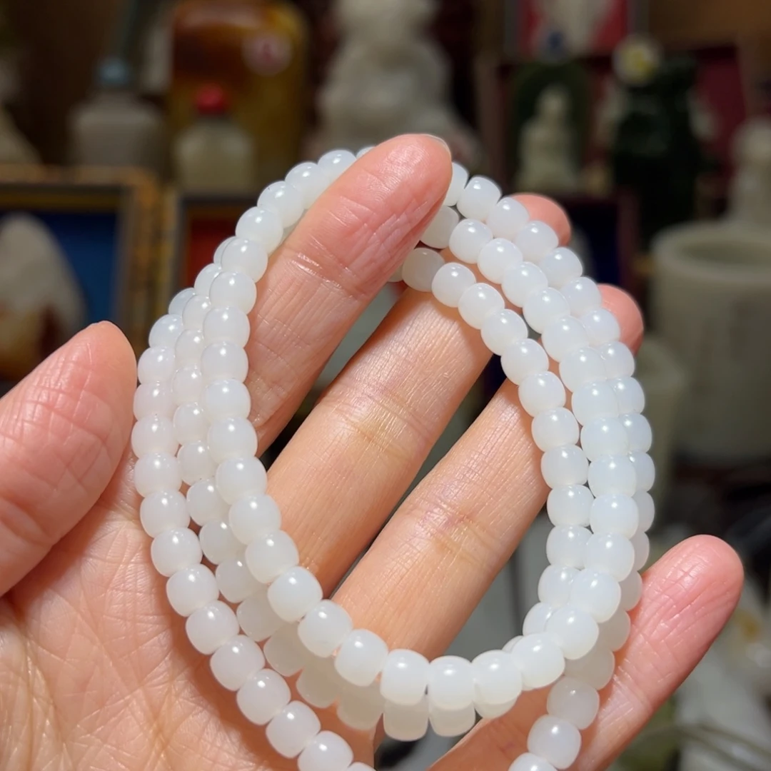 德***！和田玉未镶嵌挂件