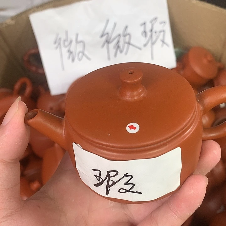 花*原矿朱泥茶具茶壶家用139