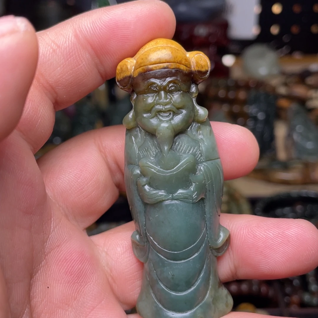 岫岩河磨玉（透闪石质玉）未镶嵌颈饰