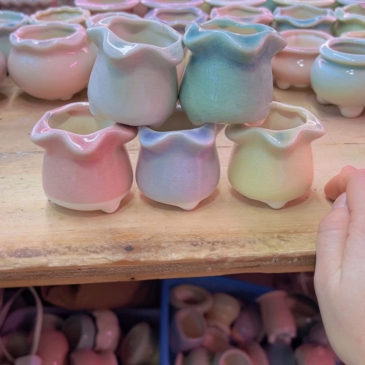 陶瓷花盆当场凑满12包邮