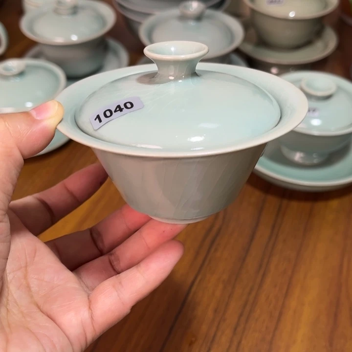 杯子1040，青鸾汝瓷原矿釉