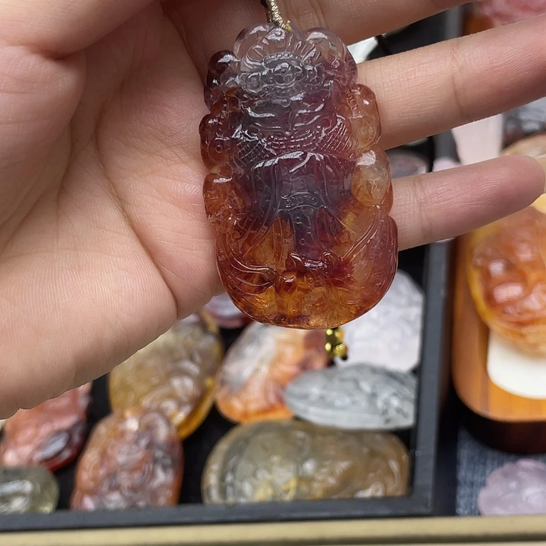 颈饰未镶嵌水晶天然
