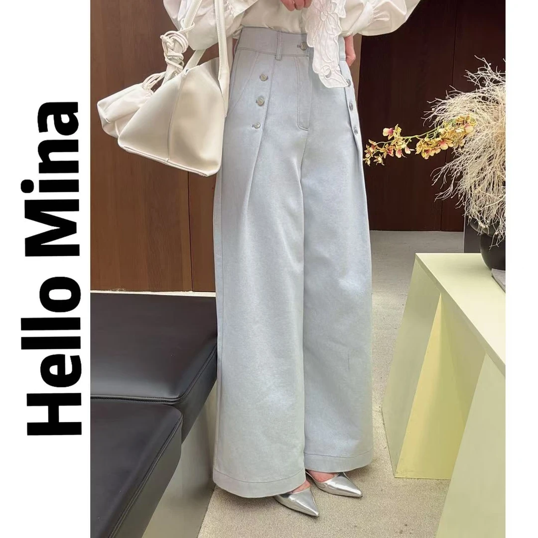 837高腰复古牛仔裤