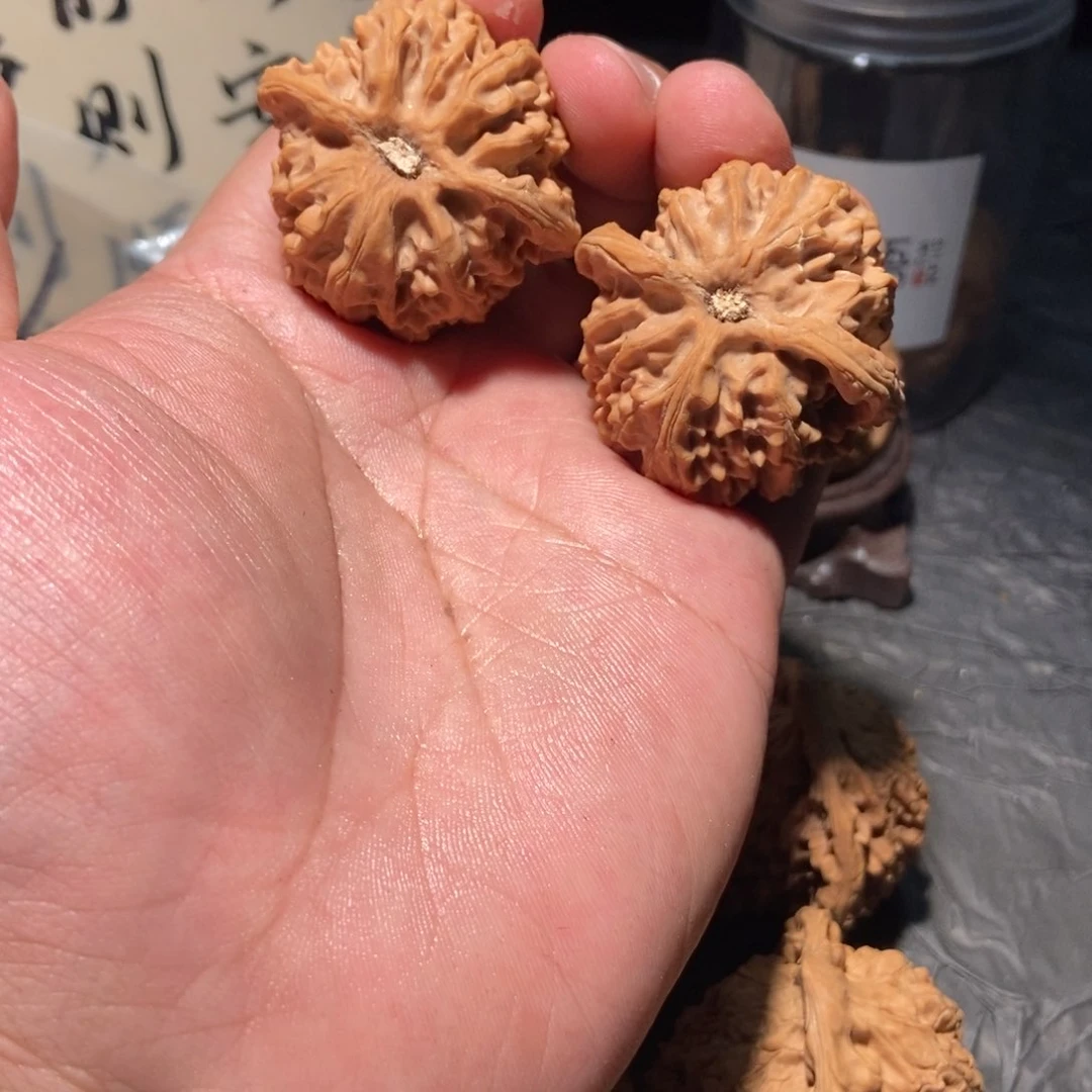 核桃把件苹果园球状40全品