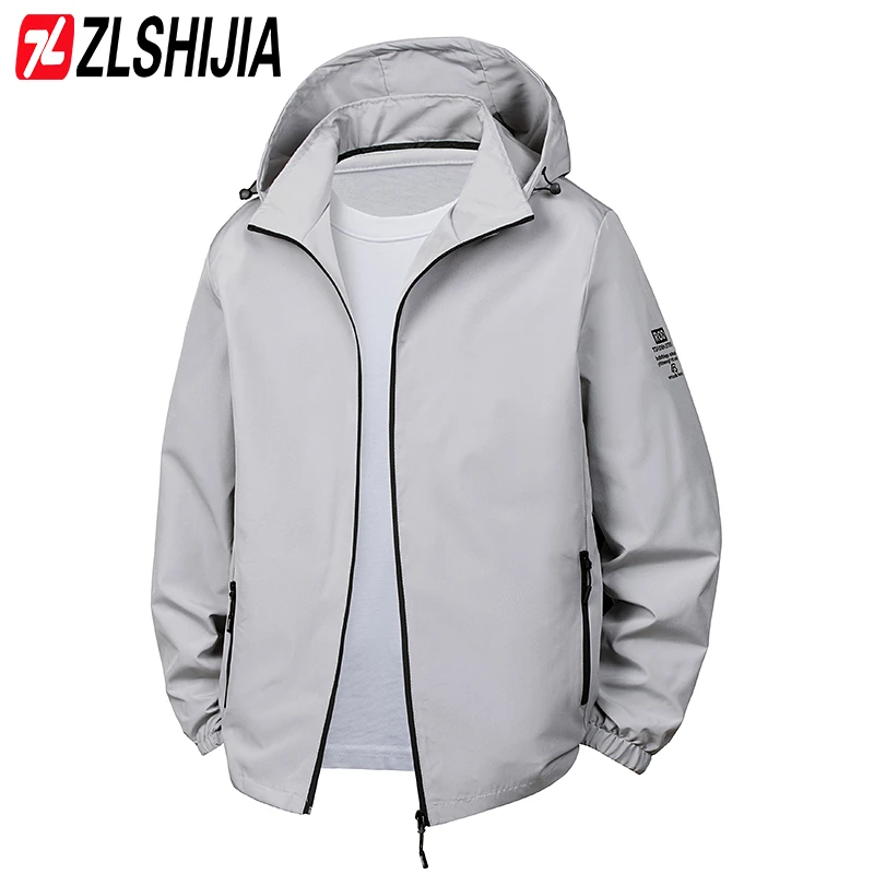 Z·L·SHIJIA/战狼世家秋冬季新款男士夹克可拆卸帽子加绒夹克外套