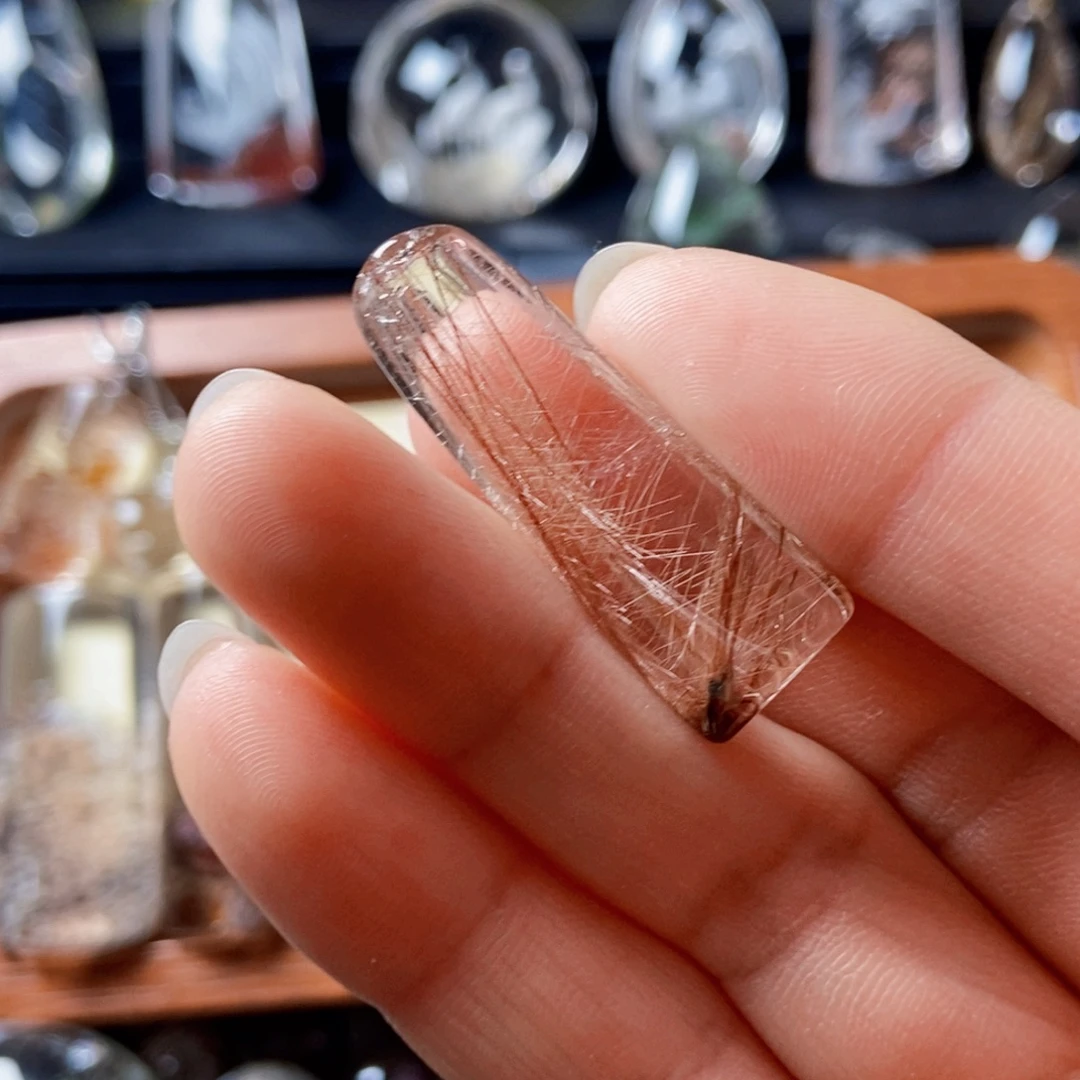 水晶颈饰未镶嵌发金