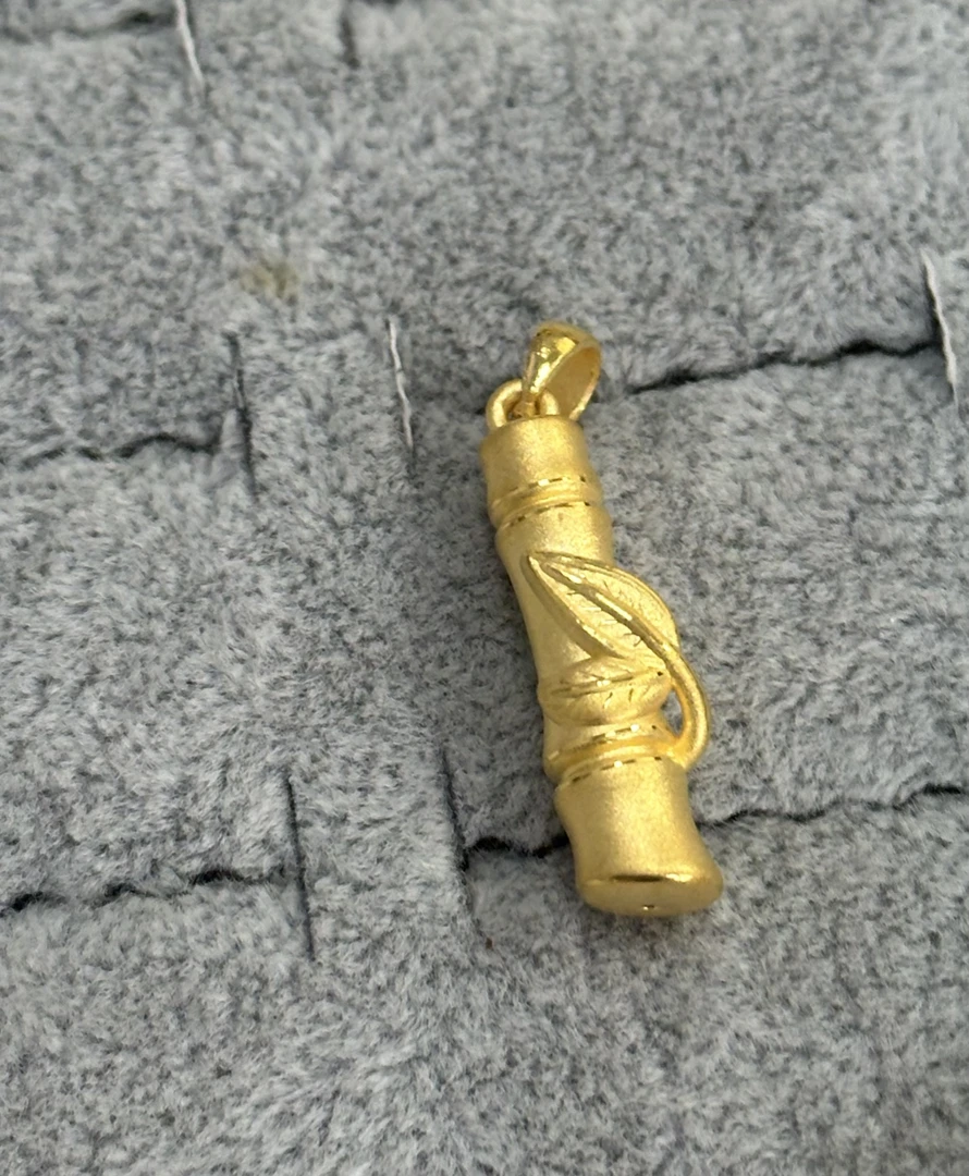 【周老板】足金节节高升转运珠