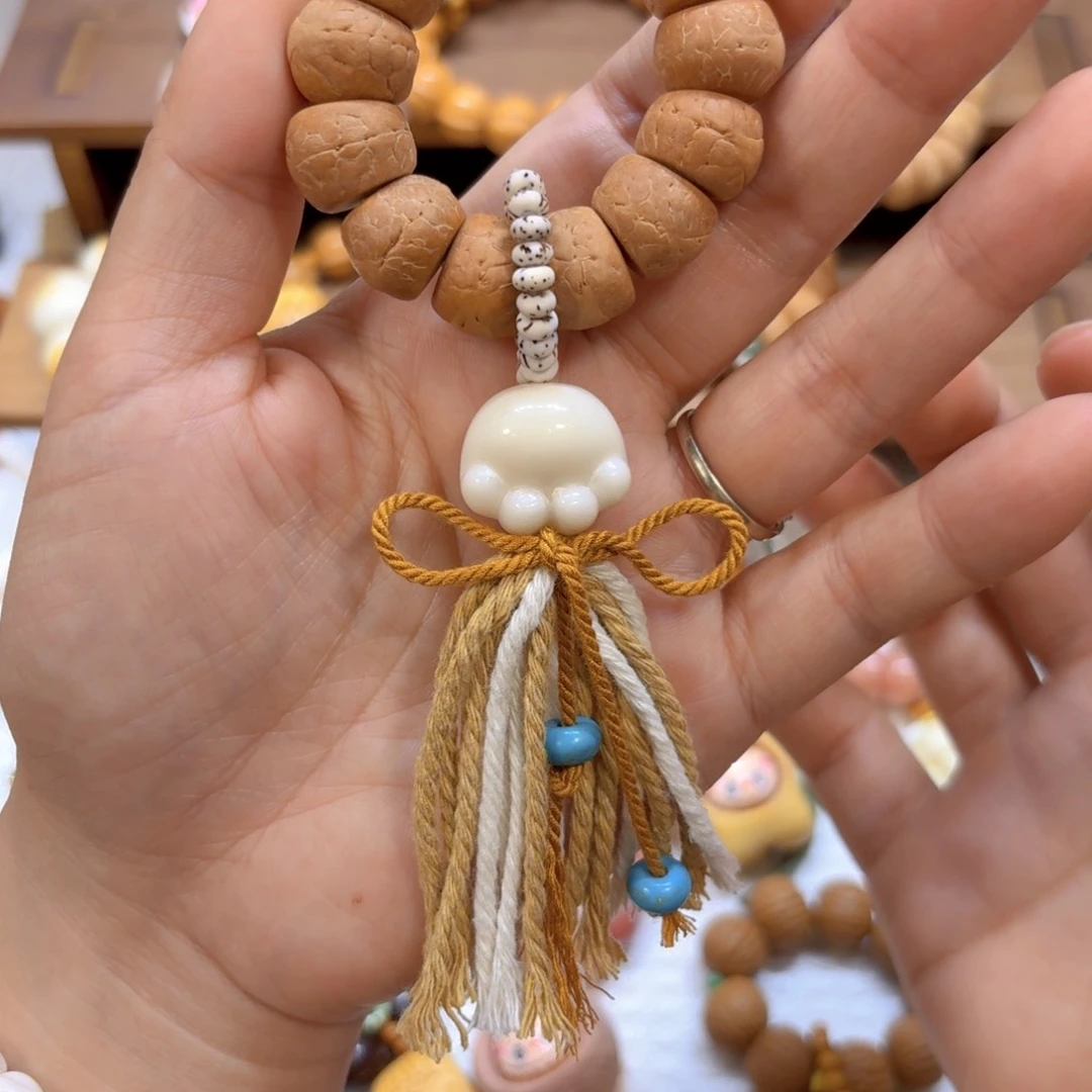 星月菩提吊坠凤眼大肠象牙果猫爪