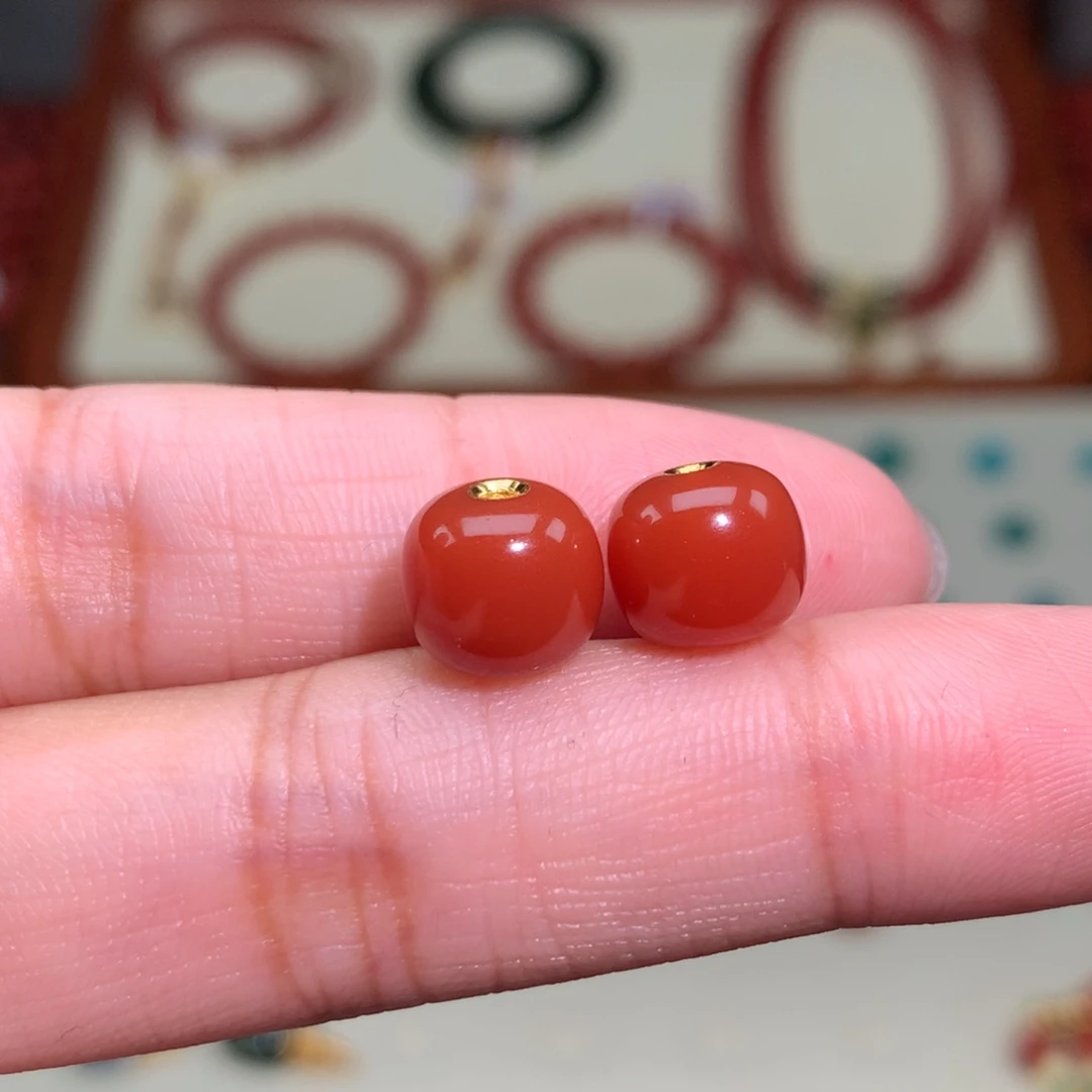 南红玛瑙颈饰未镶嵌