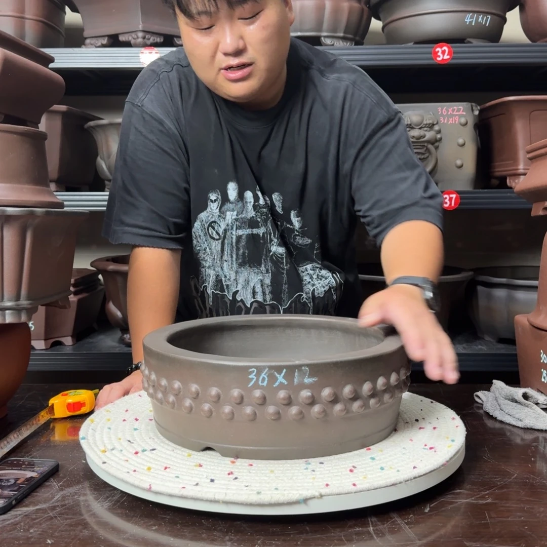 紫砂花盆紫砂花盆