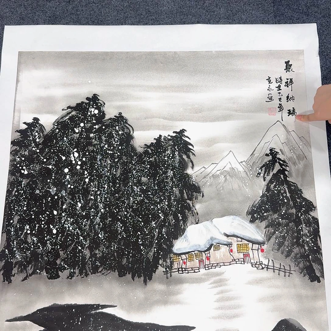 非常精美的一幅画