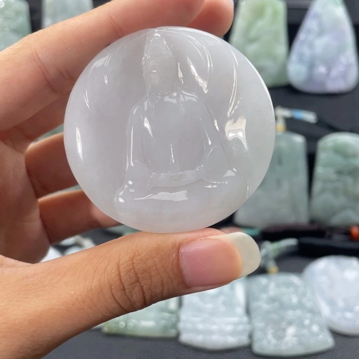 颈饰未镶嵌翡翠翡翠