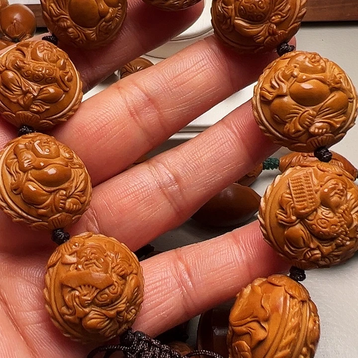 逆***翔橄榄核手串/手链财迷