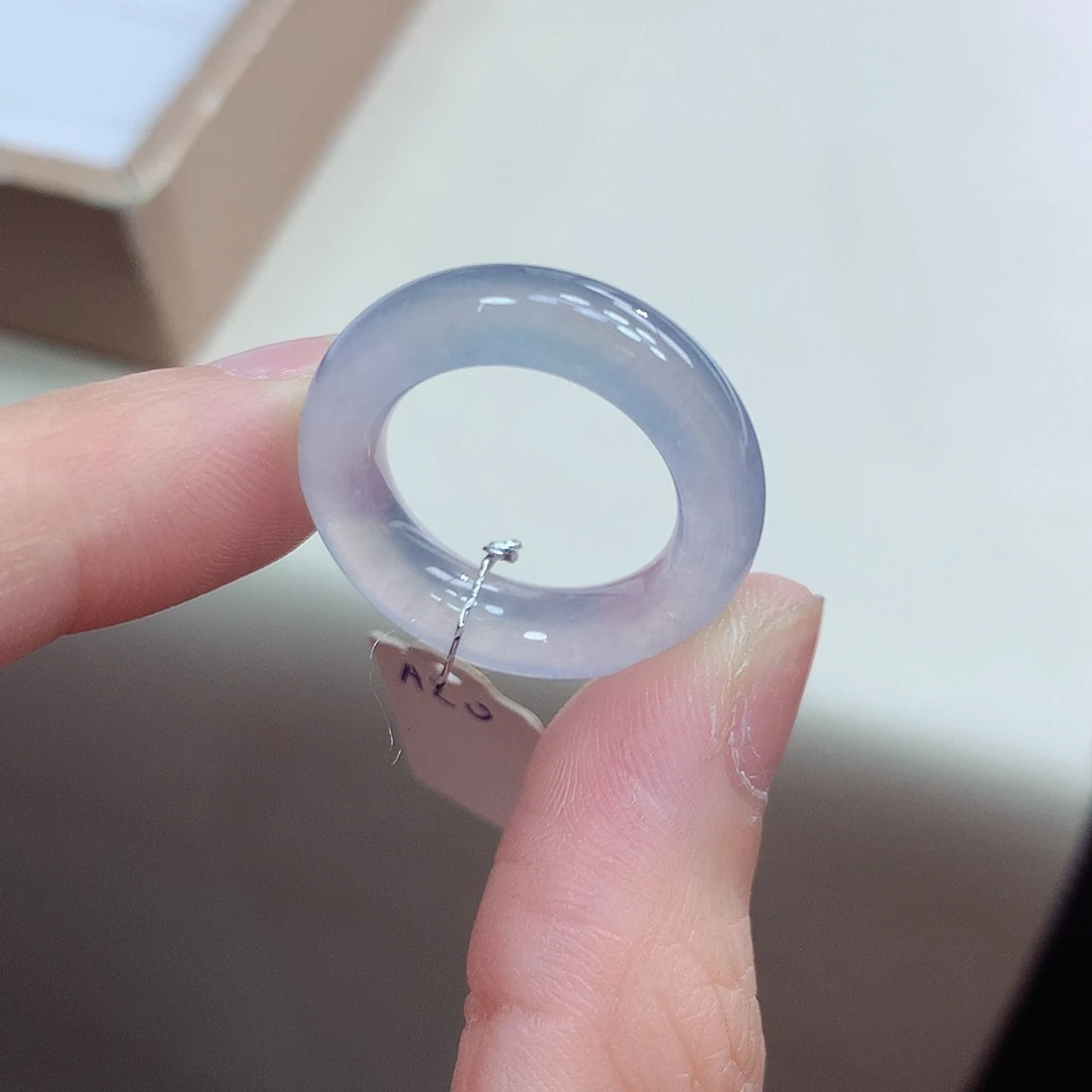 翡翠未镶嵌戒指12-13号