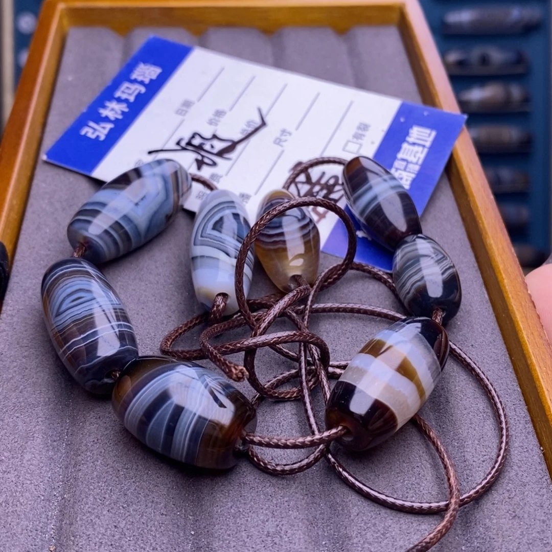 M***~玛瑙/玉髓未镶嵌项链