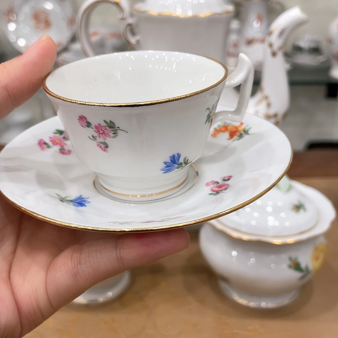 摆件中古二等摩卡杯