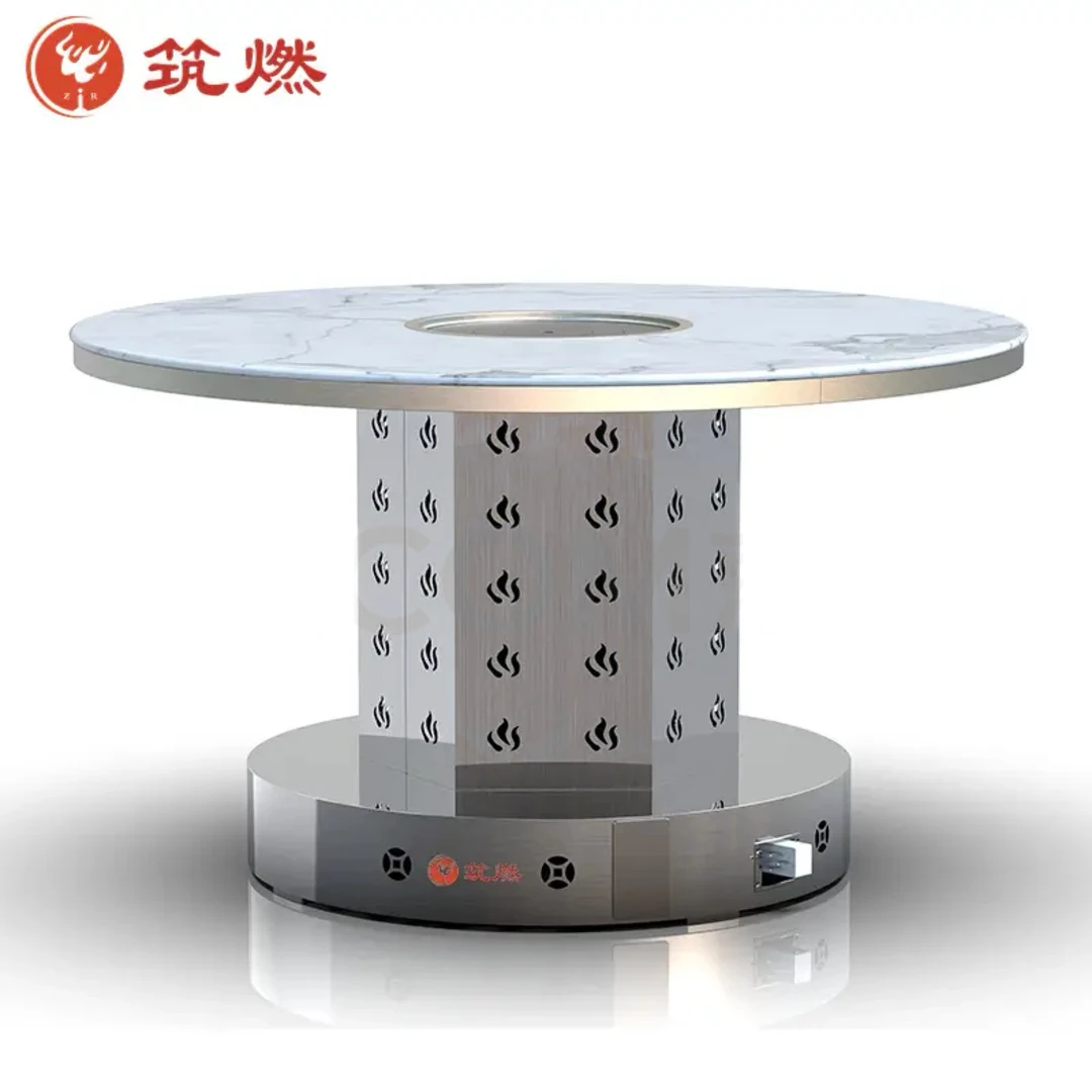 二代最新款筑燃电焰炉1200x1200（电回风炉）