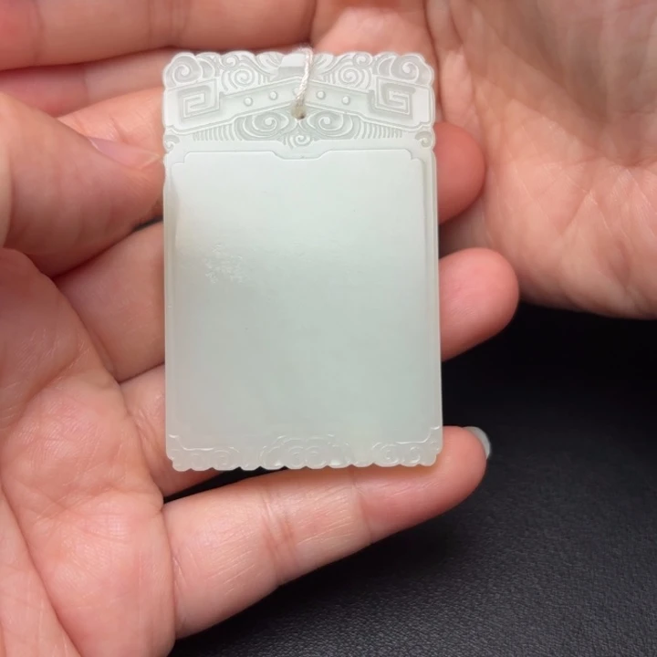 和田玉未镶嵌挂件李*i