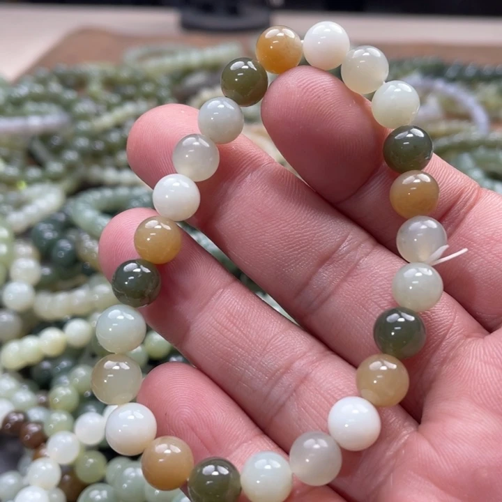 和田玉手链未镶嵌