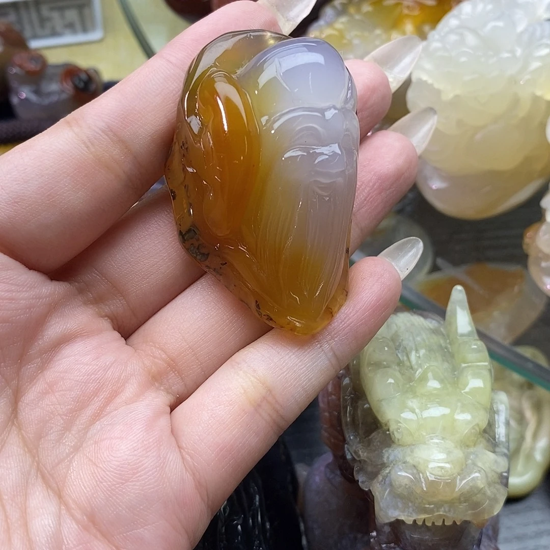 玛瑙/玉髓未镶嵌颈饰