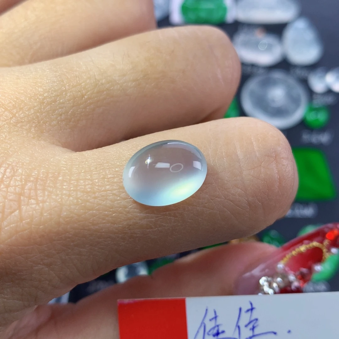 翡翠颈饰未镶嵌纯天然缅甸A货翡翠